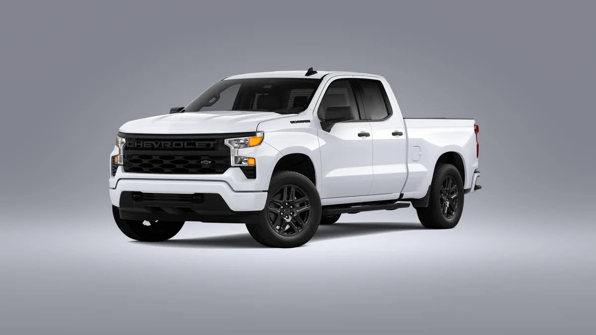 2023 Chevrolet Silverado 1500 in Summit White β display ad creative